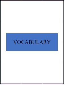 بنك أسئلة المفردات محلول انجليزي للصف الثاني عشر علمي الفصل الثاني
