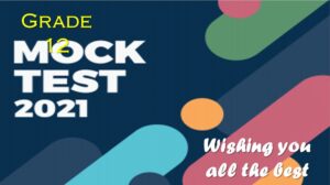 حل الامتحان التجريبي الثاني انجليزي للصف الثاني عشر علمي الفصل الثاني