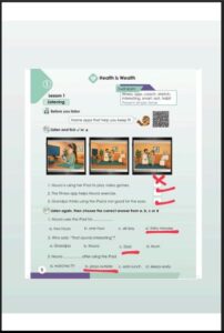 حل الوحدة الأولى Health is Wealth كتاب الطالب لغة انجليزية الصف الرابع الفصل الأول