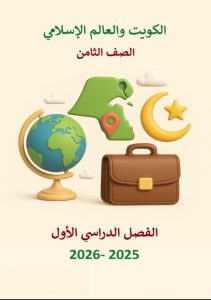 بنك وحدة (لمحة تاريخية لنشأة الدولة الاسلامية وأهمية حضارتها) اجتماعيات الصف الثامن الفصل الأول