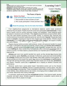 حل كتاب الطالب student book انجليزي للصف التاسع الفصل الثاني