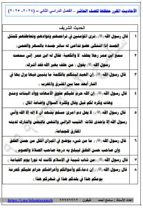 تلخيص تربية اسلامية الصف العاشر الفصل الثاني